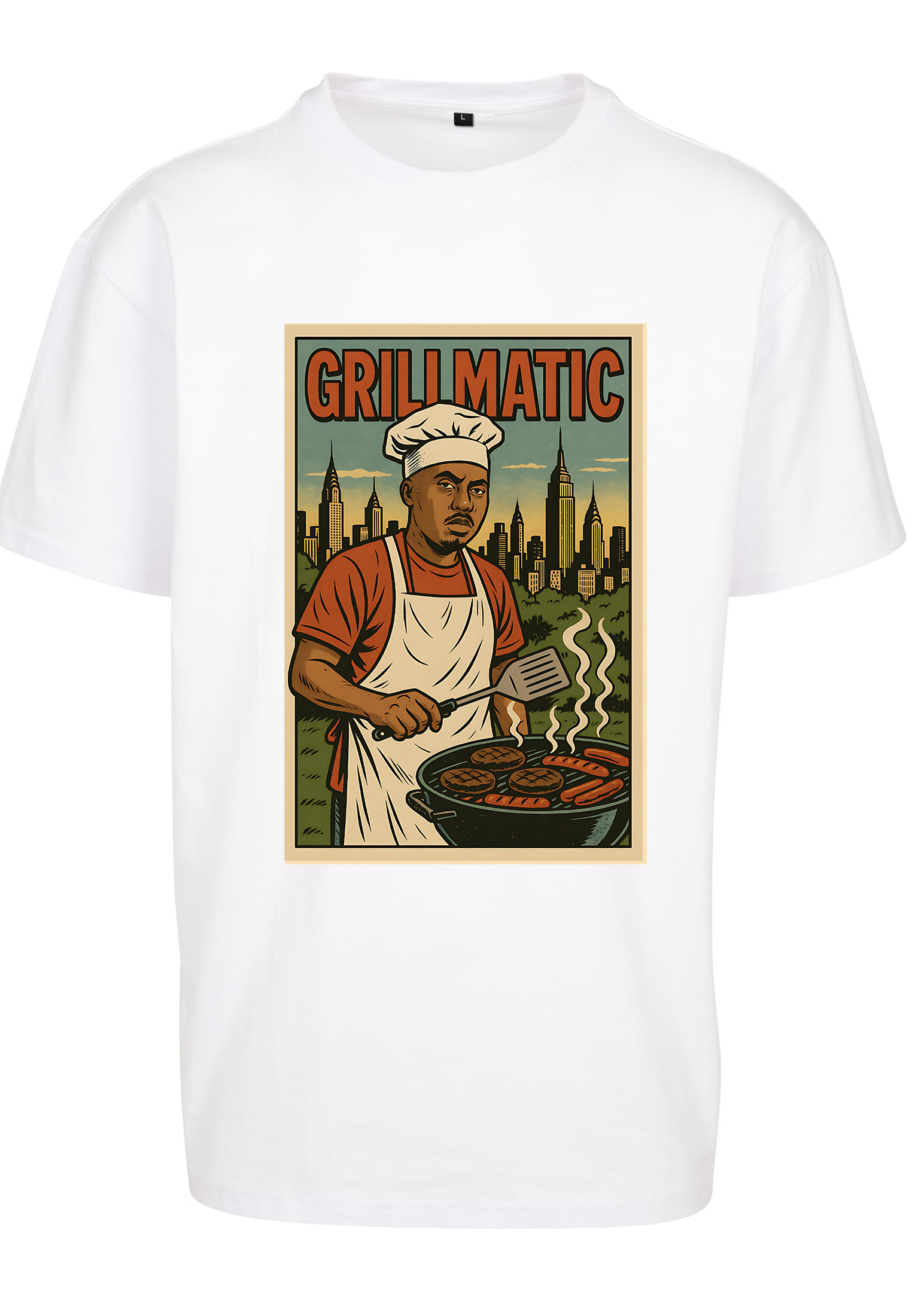 T-Shirt Hip - Hop Vs Food -  Grillmatic