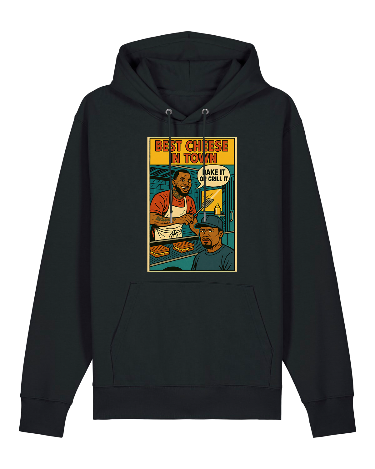 Hoodie Hip - Hop Vs Food - Best Cheese in town