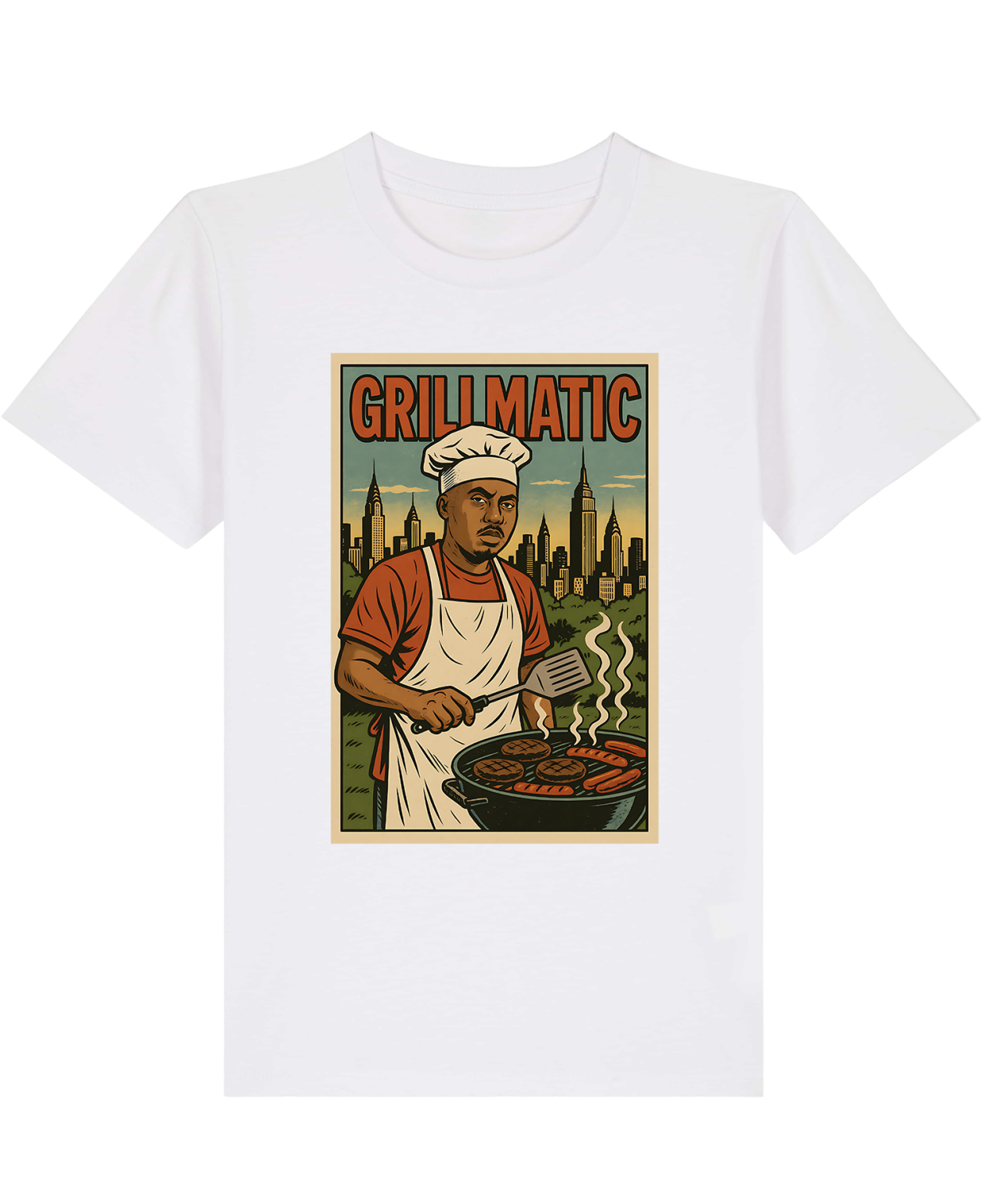 T-Shirt  Kid Hip - Hop Vs Food -  Grillmatic