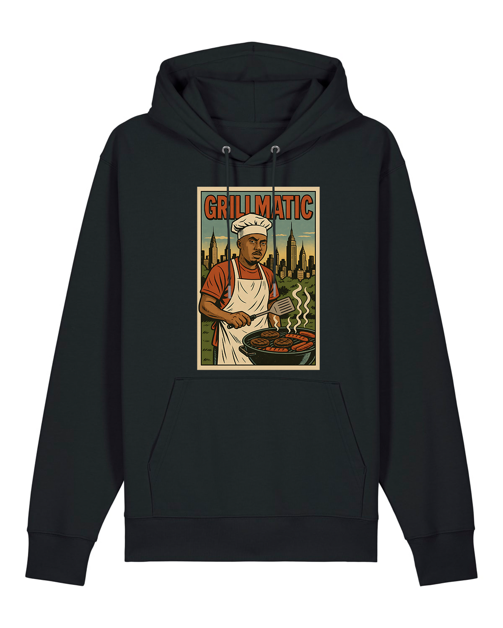 Hoodie Hip - Hop Vs Food -  Grillmatic