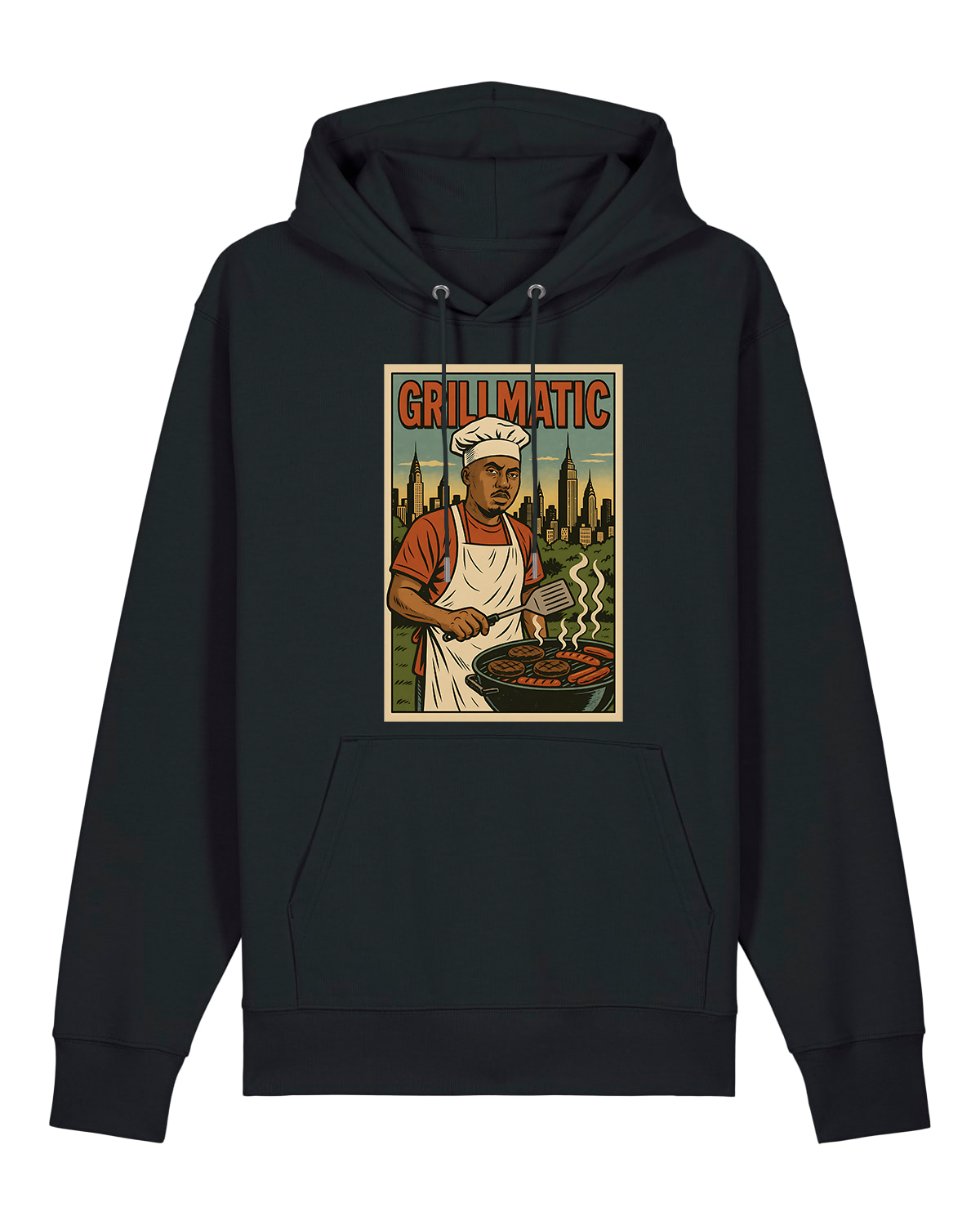 Hoodie Hip - Hop Vs Food - Grillmatic