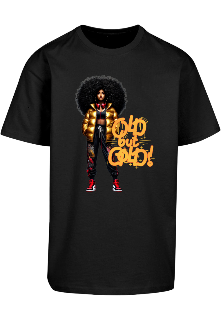 T-shirt Old but Gold golden girl