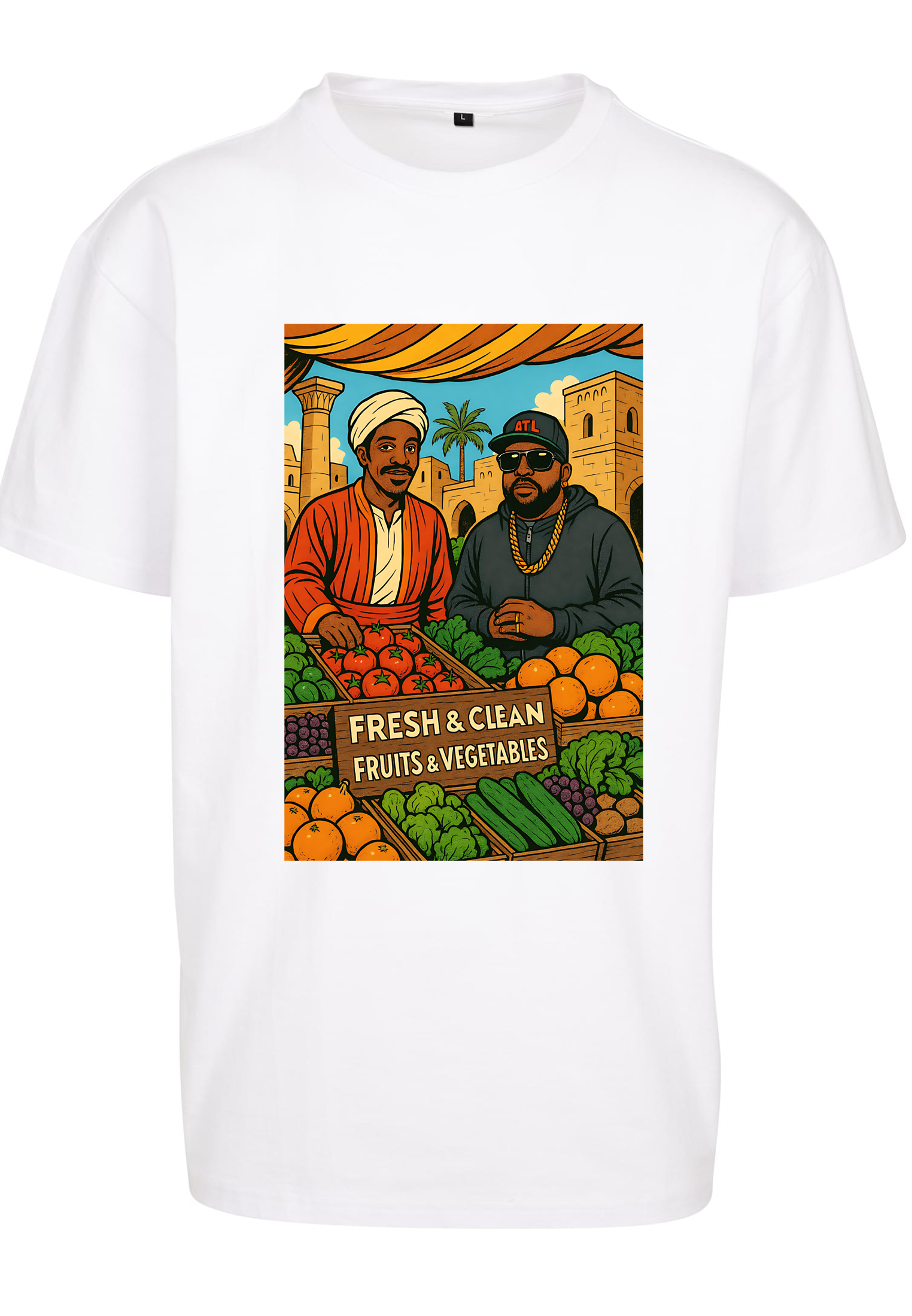 T-Shirt  Hip - Hop Vs Food - Fresh & Clean