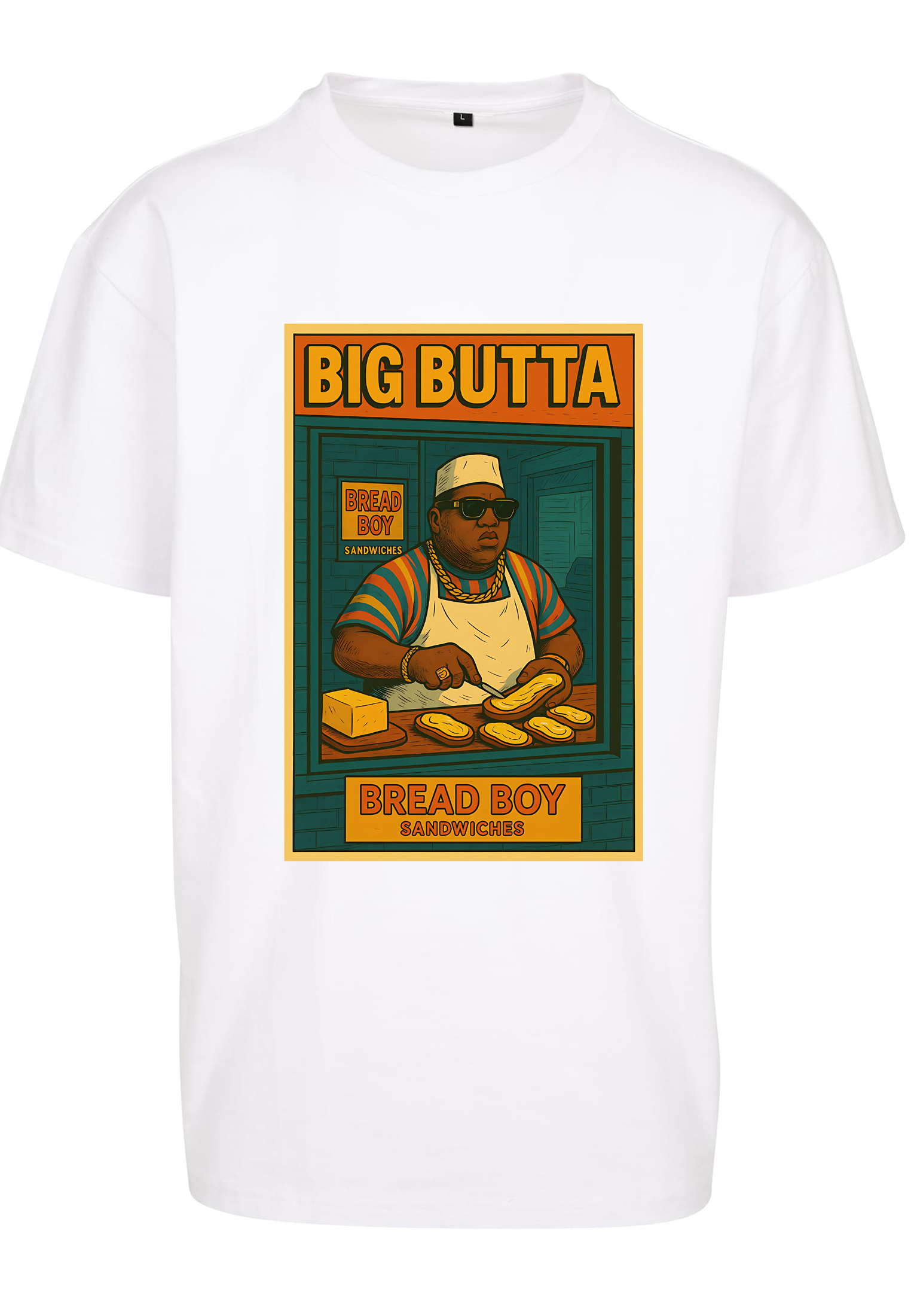T-Shirt   Hip - Hop Vs Food - Big Butta