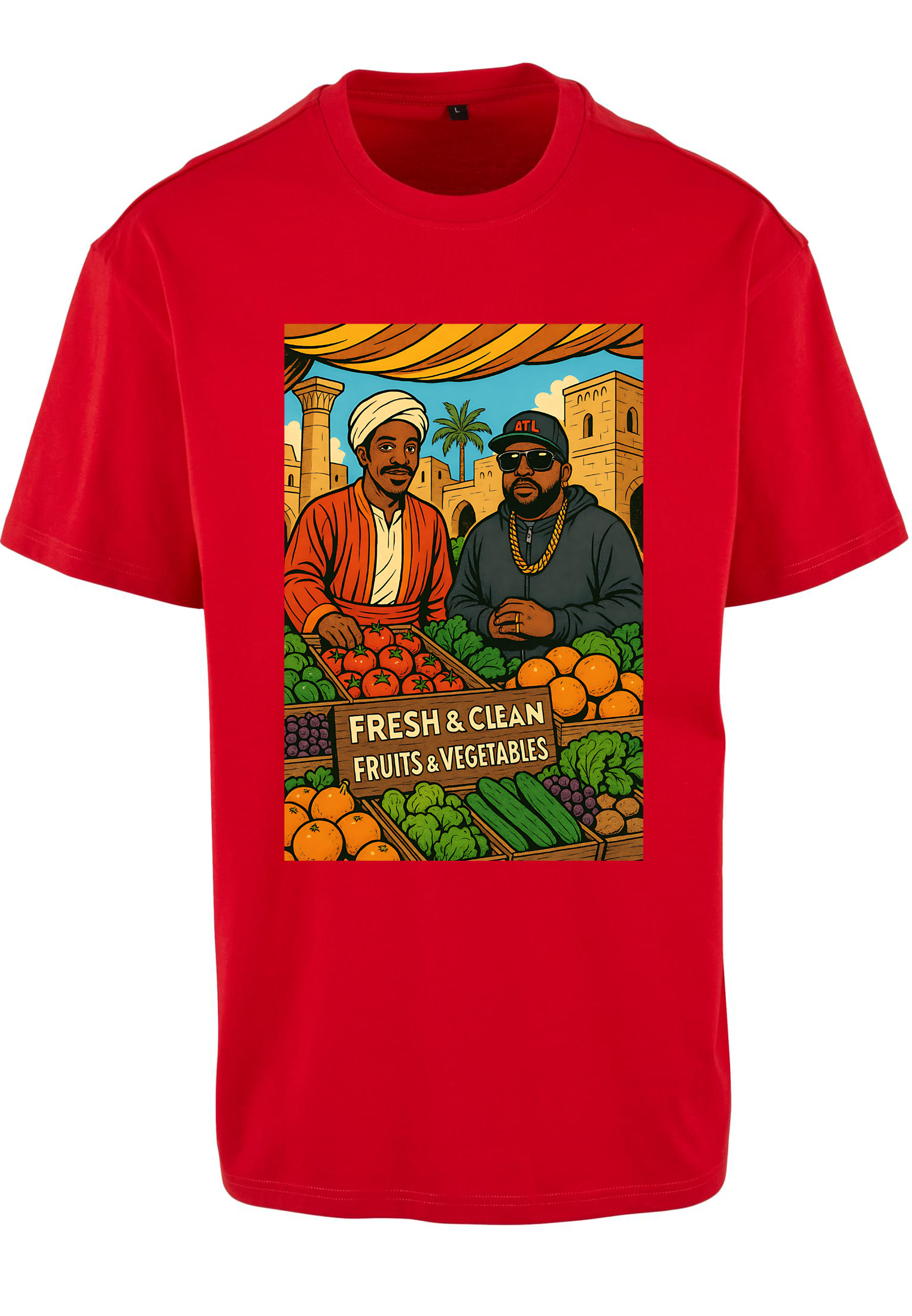 T-Shirt  Hip - Hop Vs Food - Fresh & Clean