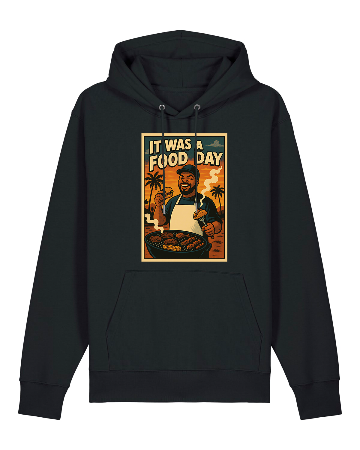 Hoodie Hip - Hop Vs Food - It was a food day