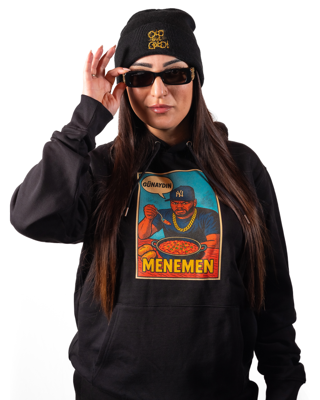 Hoodie Hip - Hop Vs Food - Menemen