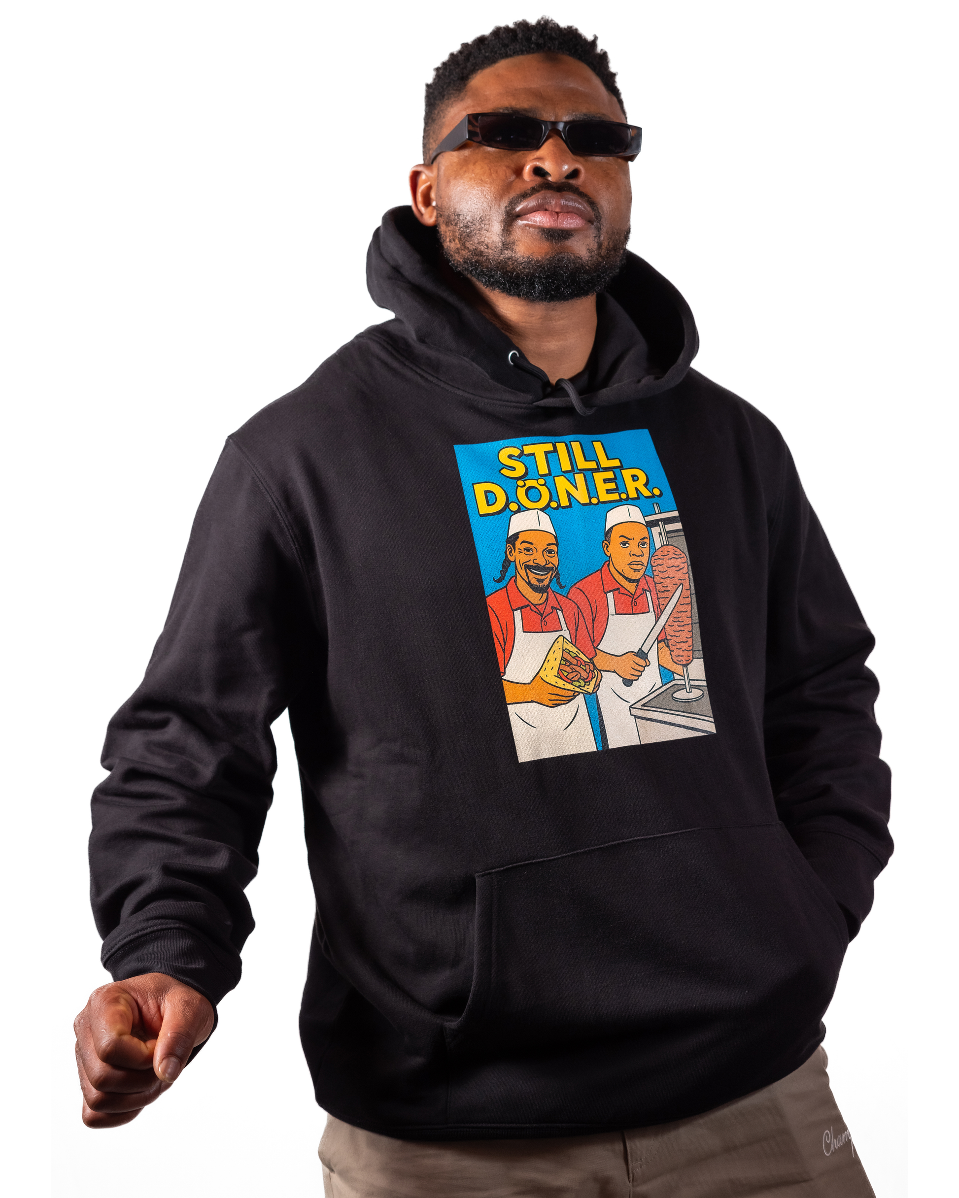 Hoodie Hip - Hop Vs Food -  Still Doner