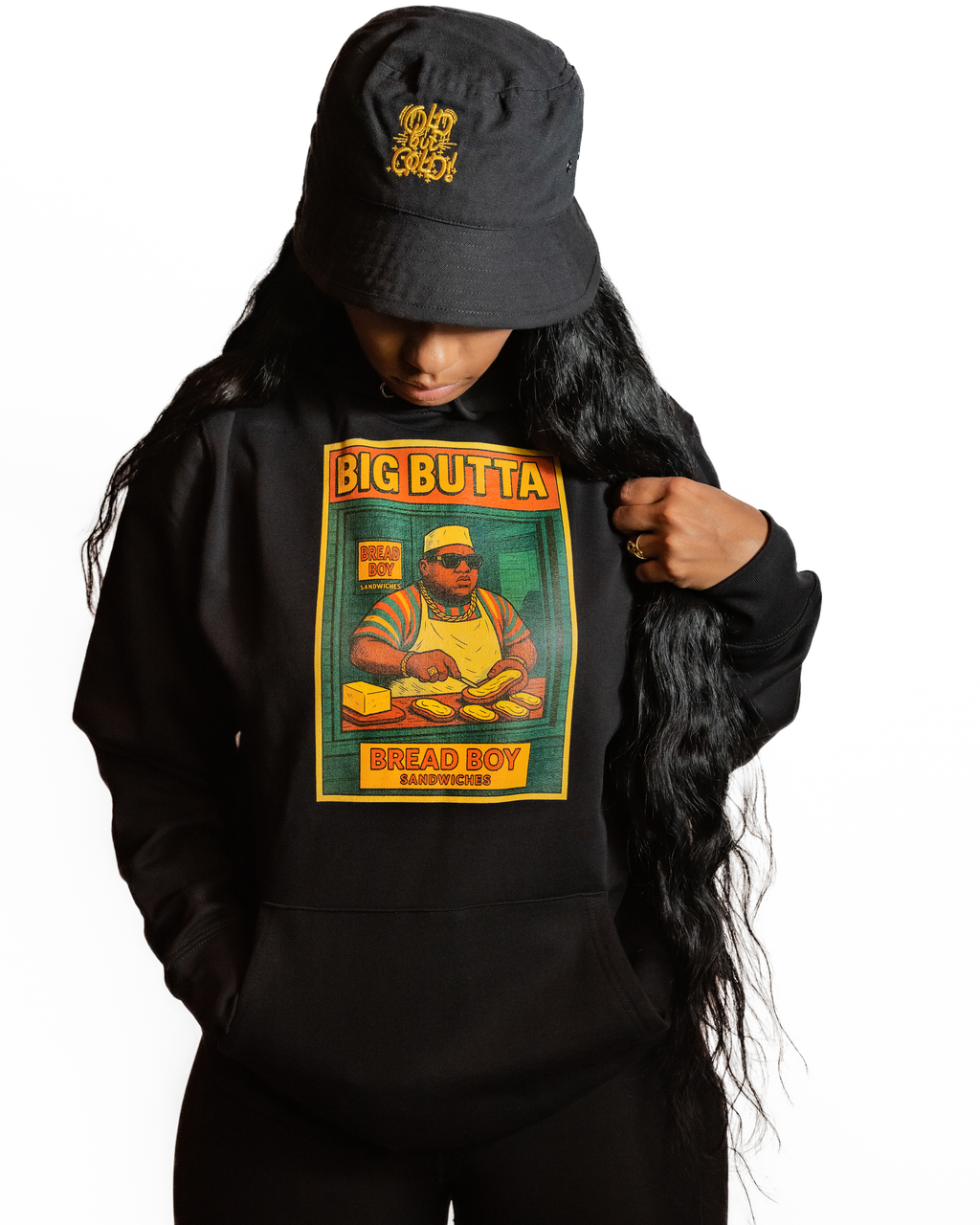 Hoodie Hip - Hop Vs Food - Big Butta