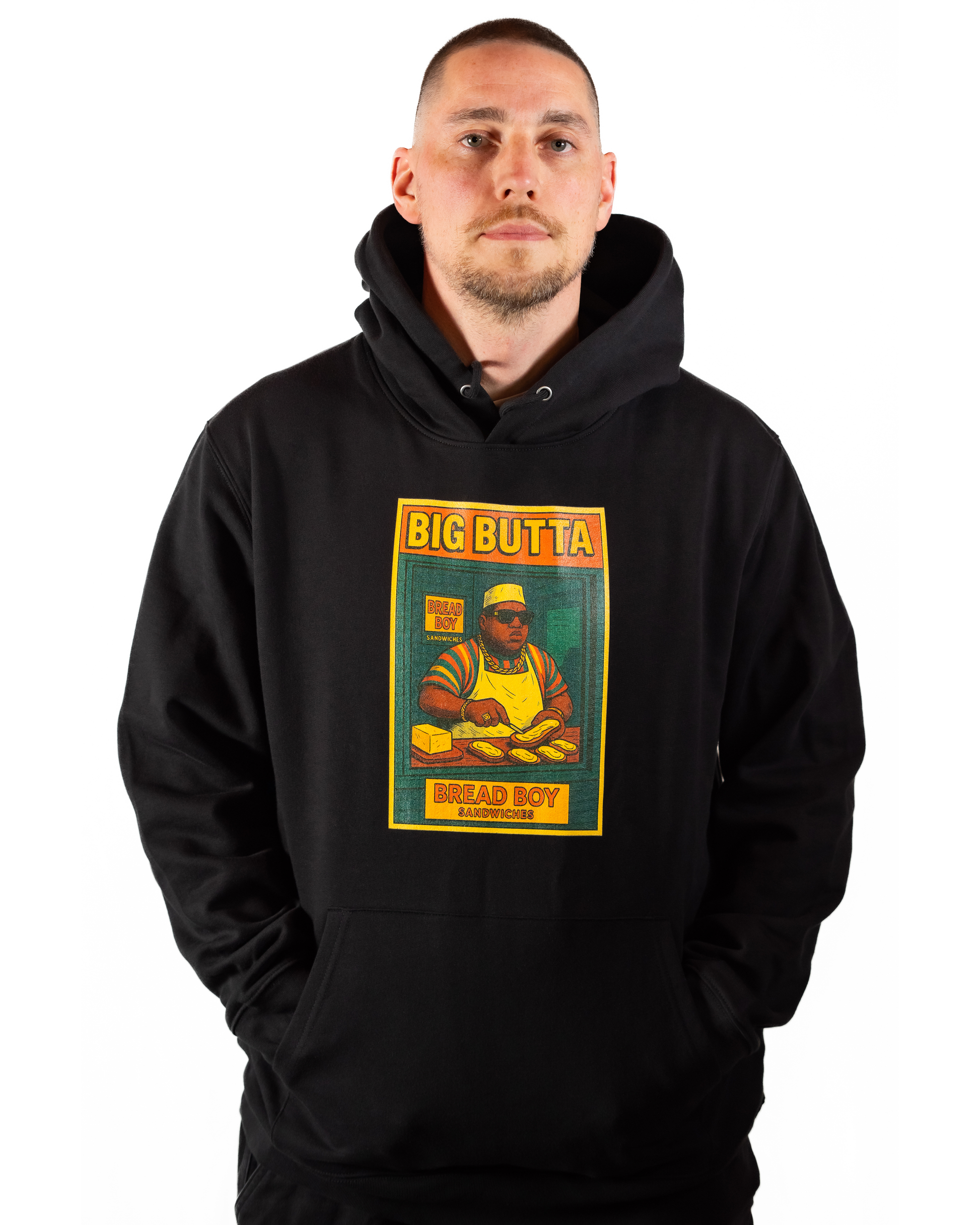 Hoodie Hip - Hop Vs Food - Big Butta