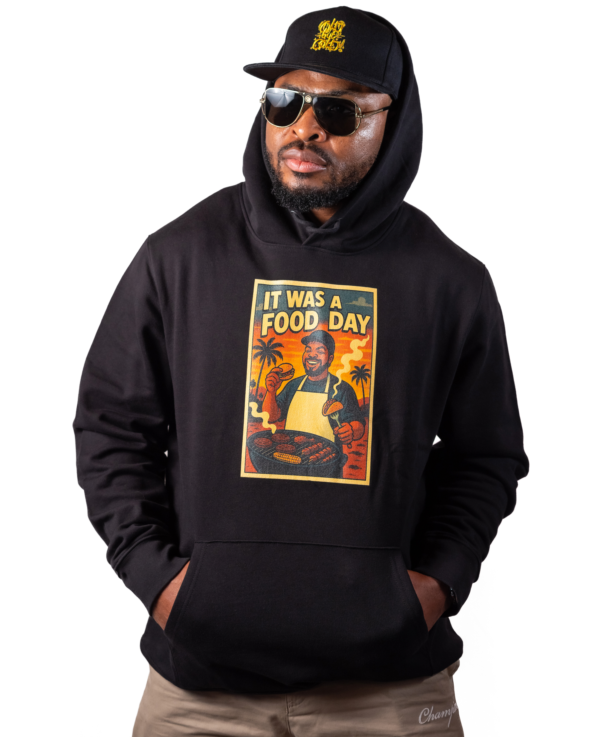 Hoodie Hip - Hop Vs Food - It was a food day