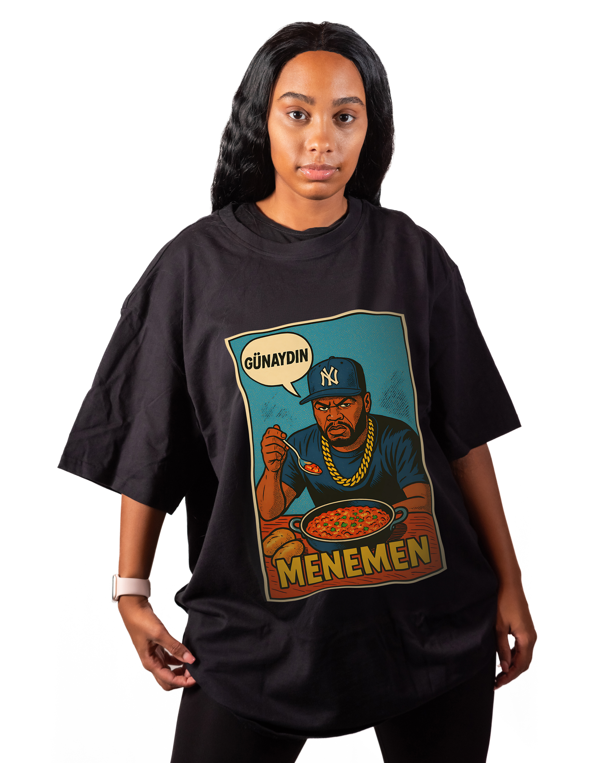T-Shirt  Hip - Hop Vs Food - Menemen