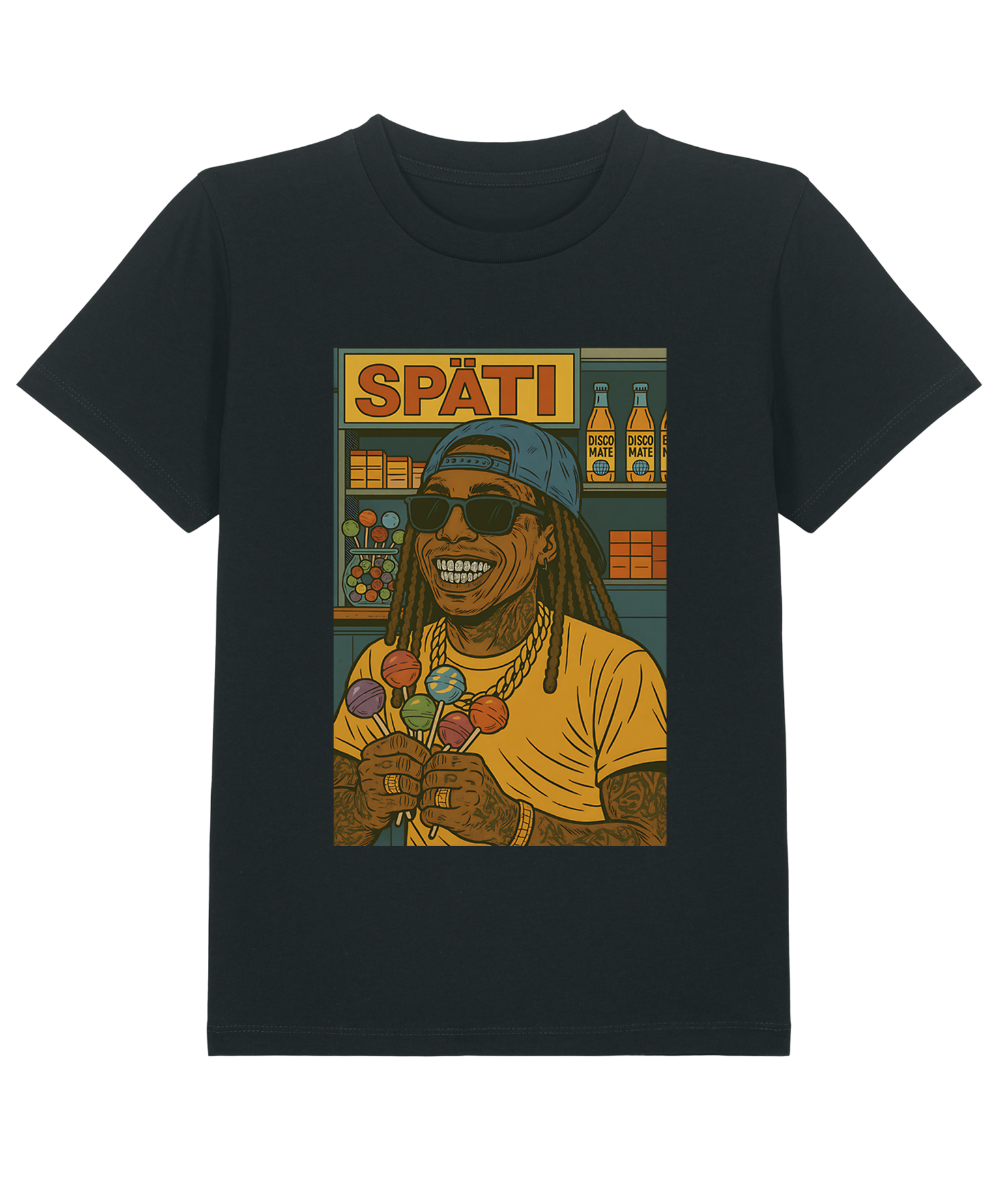 T-Shirt Kid Hip - Hop Vs Food - Späti