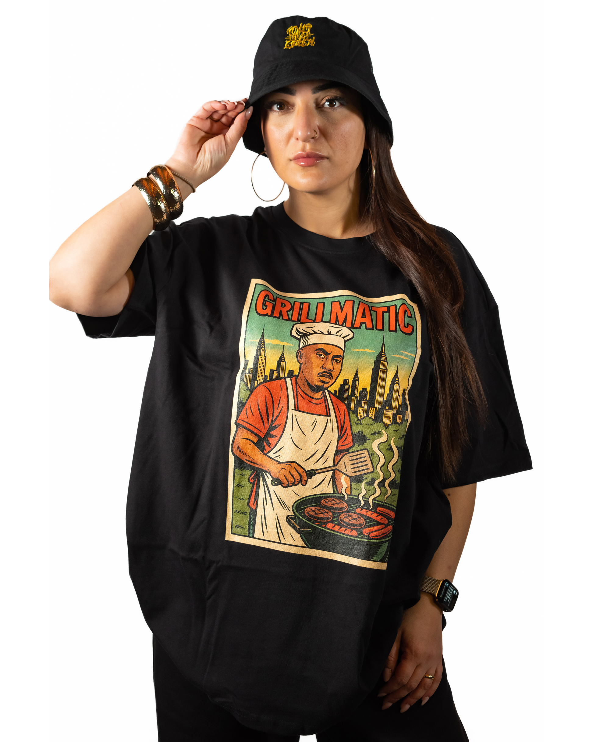 T-Shirt Hip - Hop Vs Food -  Grillmatic