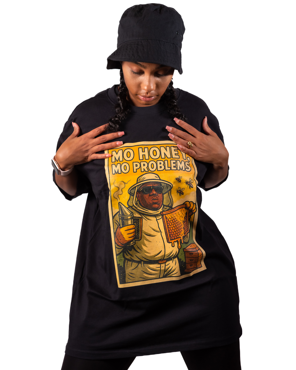 T-Shirt Hip - Hop Vs Food - Mo Honey, mo Problems