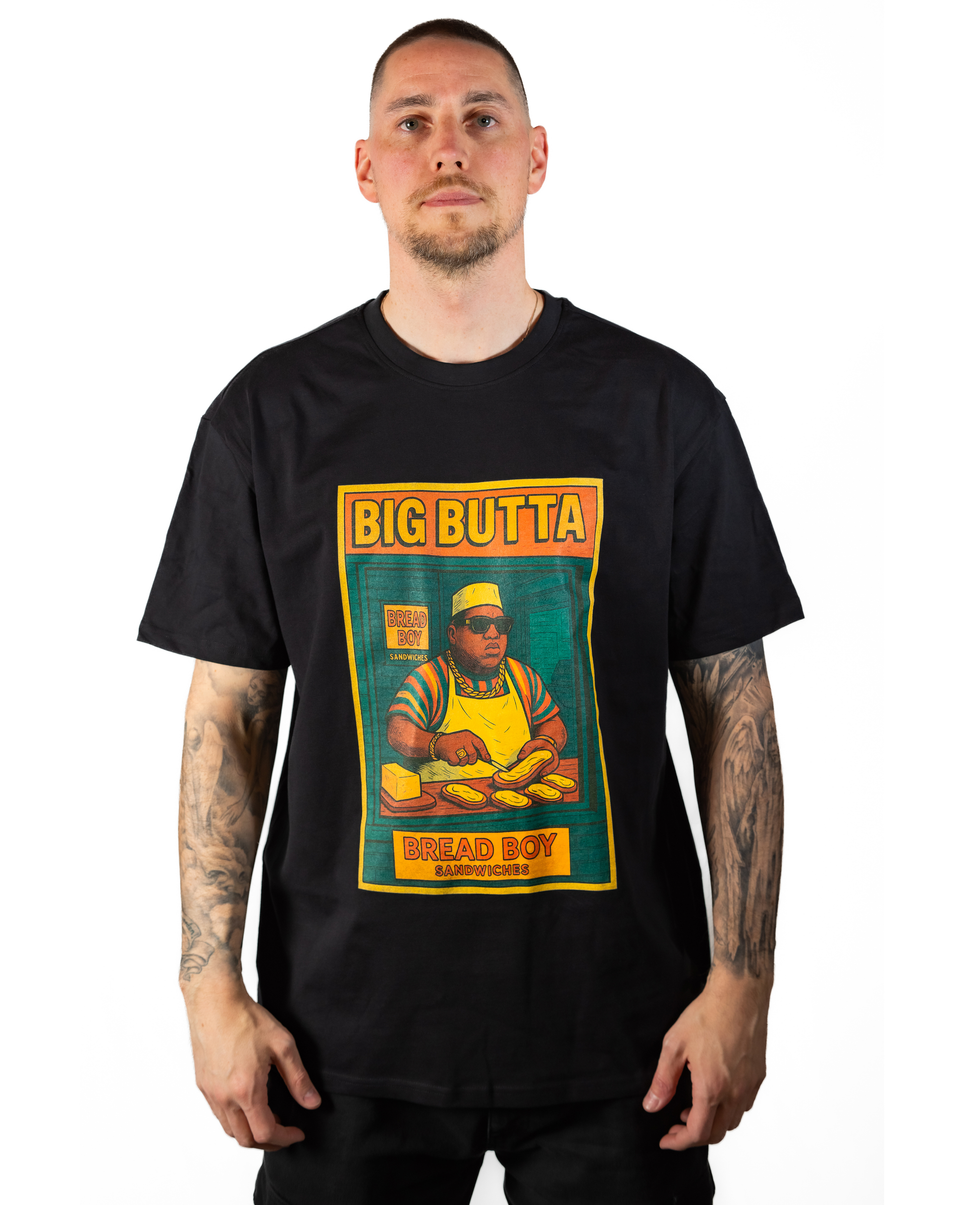 T-Shirt Hip - Hop Vs Food - Big Butta