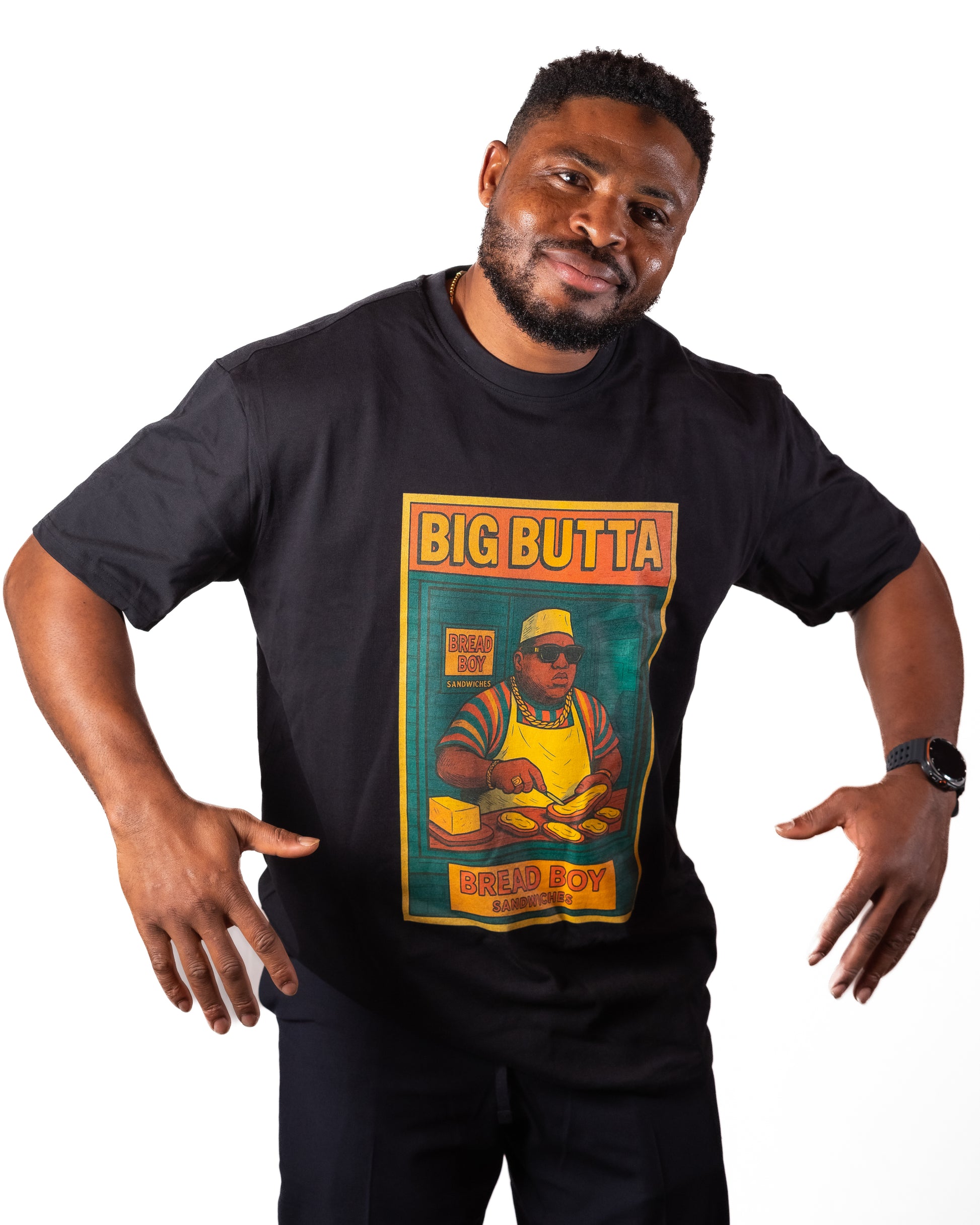 T-Shirt Hip - Hop Vs Food - Big Butta