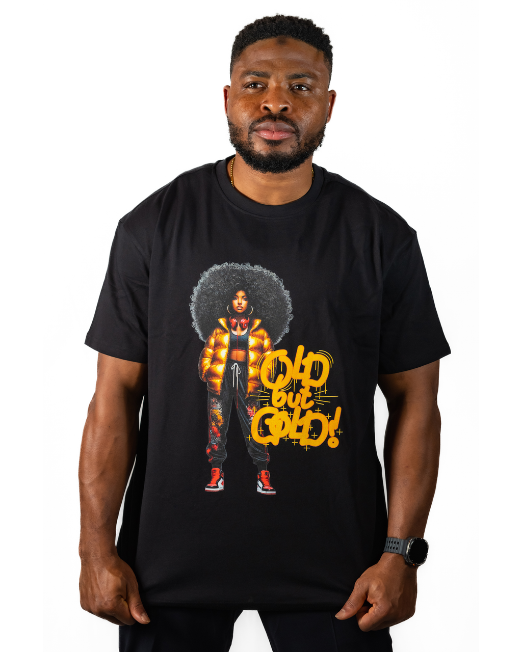 T-shirt Old but Gold golden girl