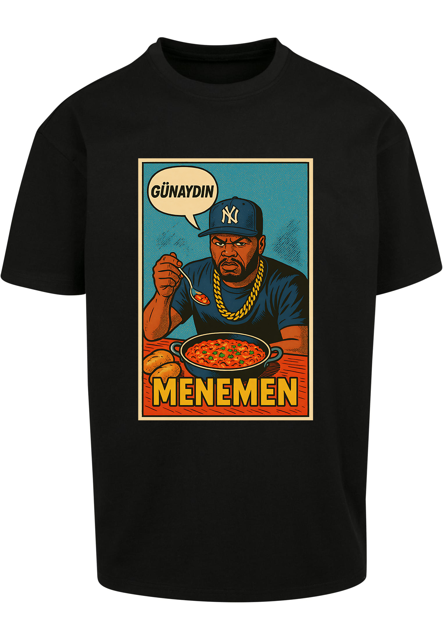 T-Shirt  Hip - Hop Vs Food - Menemen