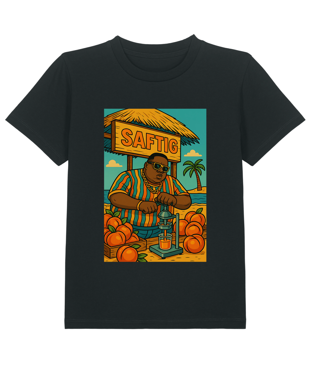 T-Shirt Kid Hip - Hop Vs Food - Juicy