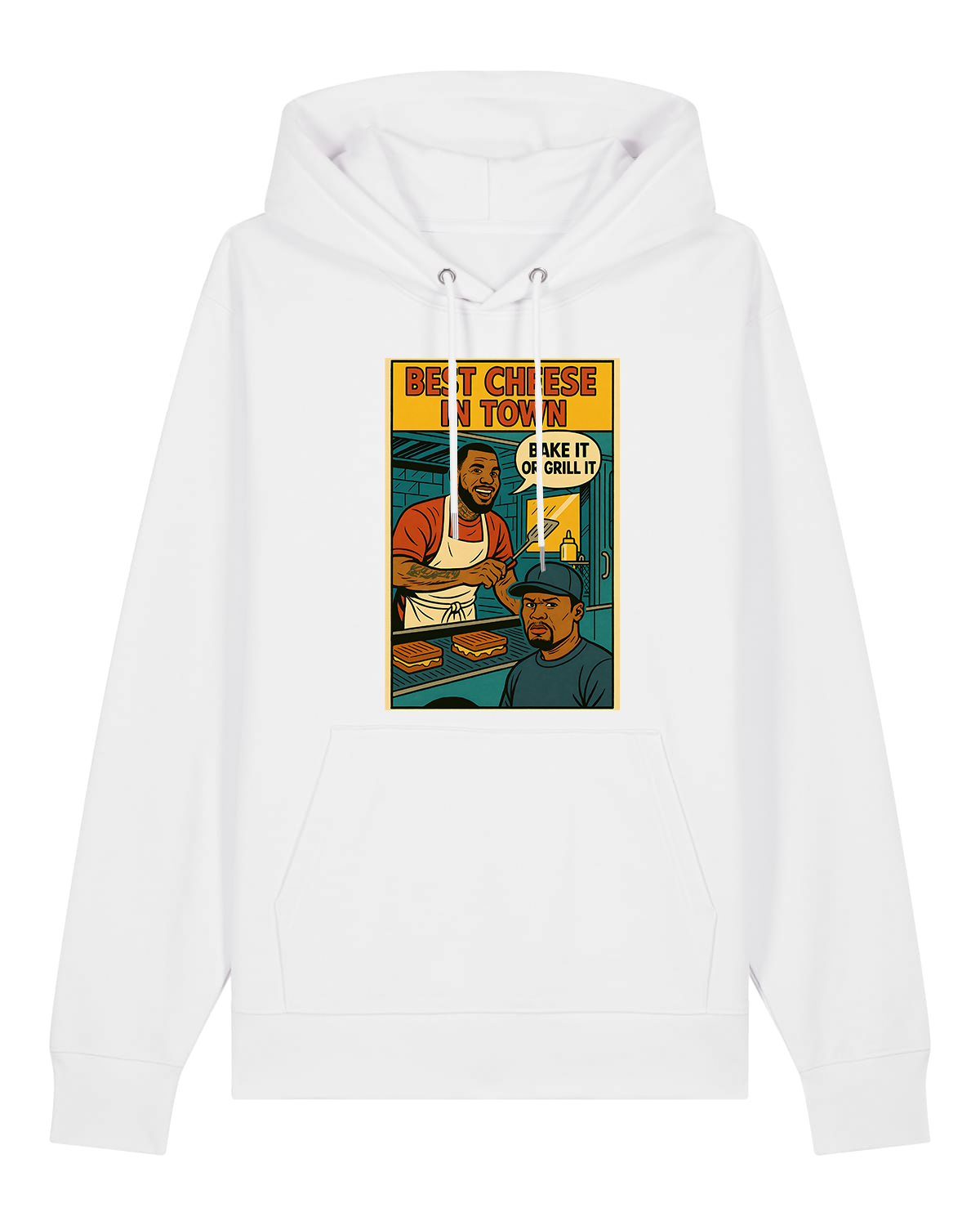 Hoodie Hip - Hop Vs Food - Best Cheese in town