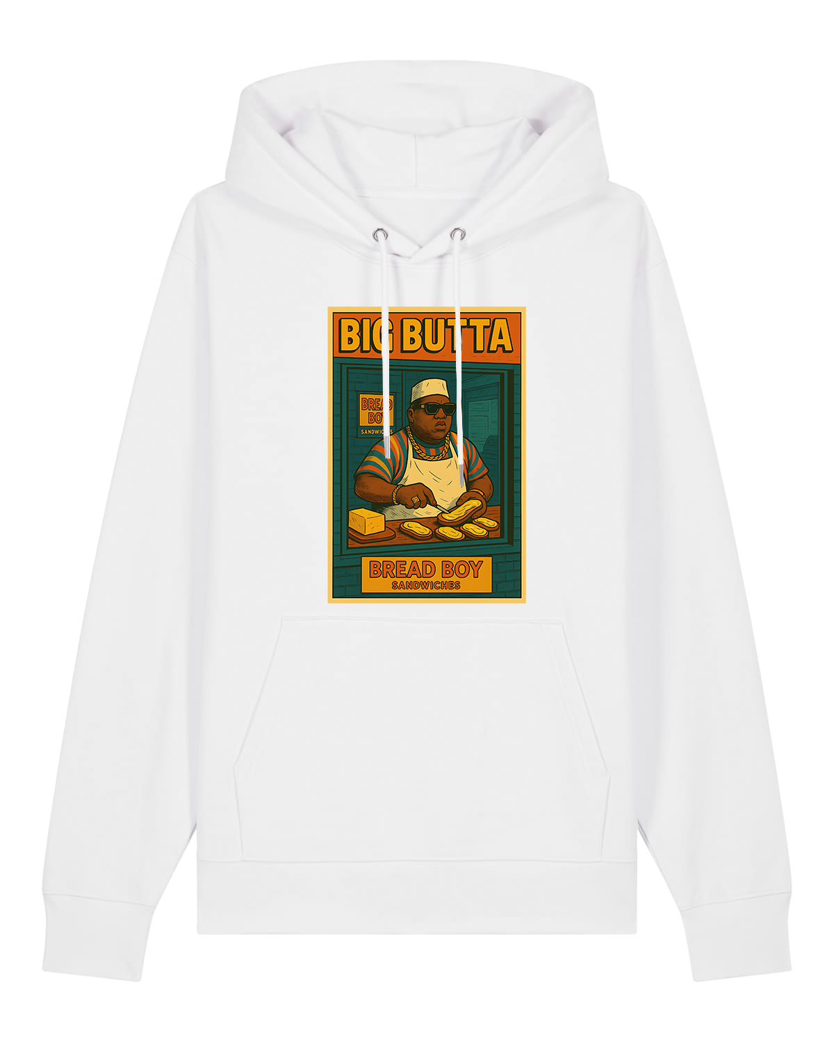Hoodie Hip - Hop Vs Food - Big Butta