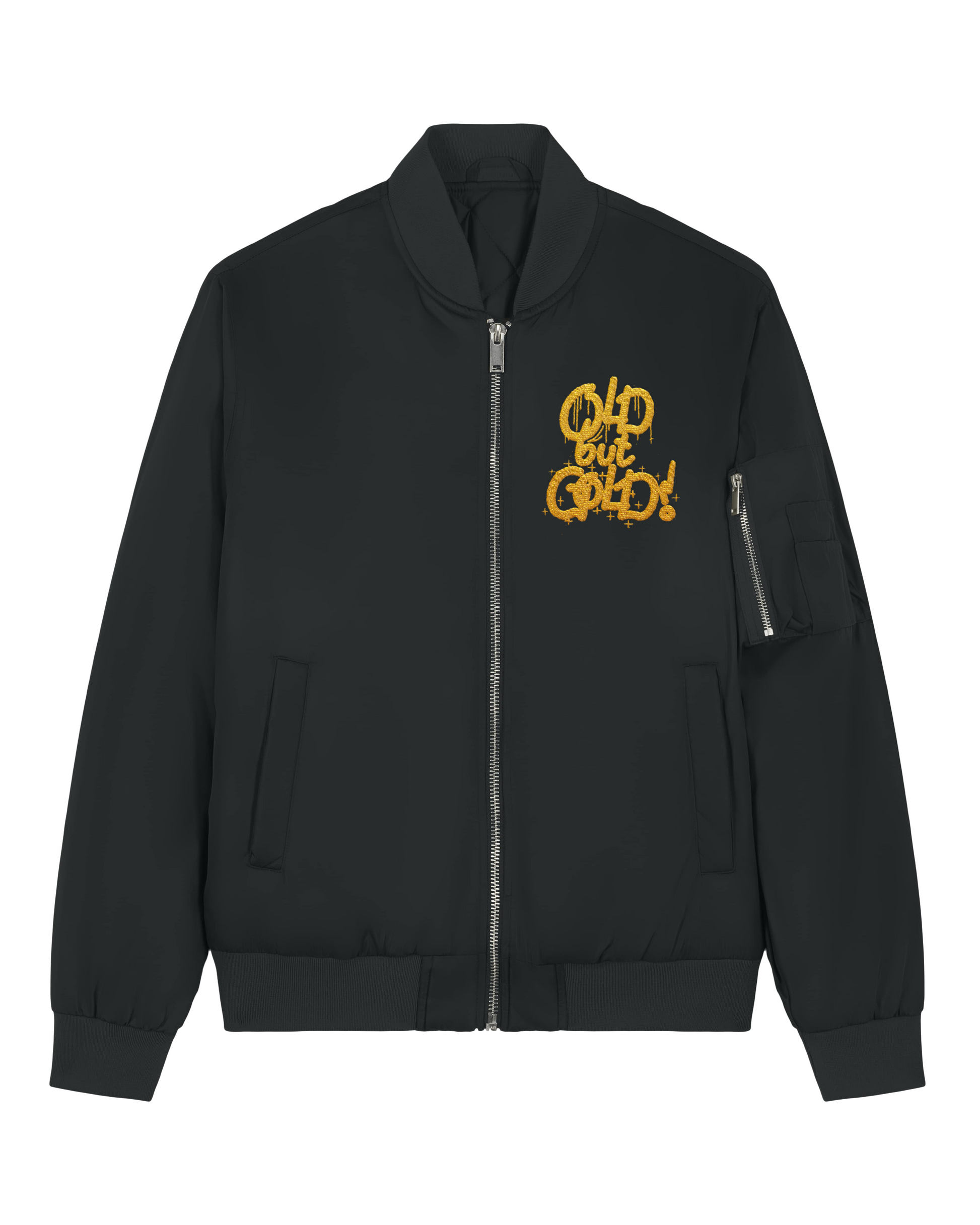 Old but Gold Bomber Jacket